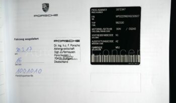 Porsche Boxster 2.5 S PDK full