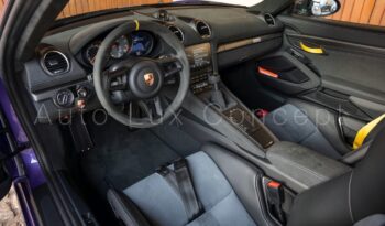 Porsche 718 Cayman GT4 RS Pack Weissach full