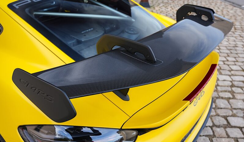 Porsche 718 Cayman GT4 RS Pack Weissach full