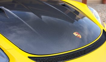 Porsche 718 Cayman GT4 RS Pack Weissach full