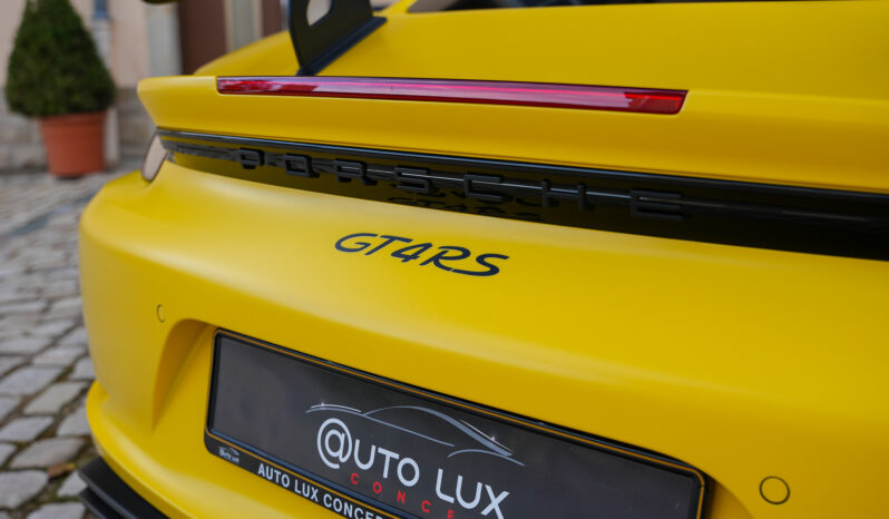 Porsche 718 Cayman GT4 RS Pack Weissach full