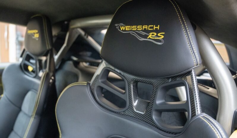 Porsche 718 Cayman GT4 RS Pack Weissach full