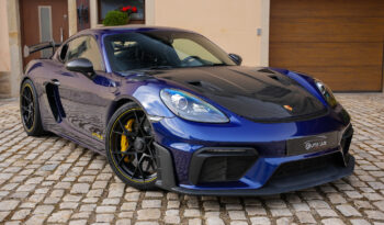 Porsche 718 Cayman GT4 RS Pack Weissach full